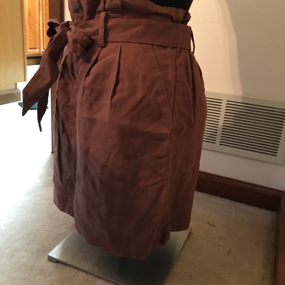 Loft paper bag mini skirt. NWT - Picture 2 of 9